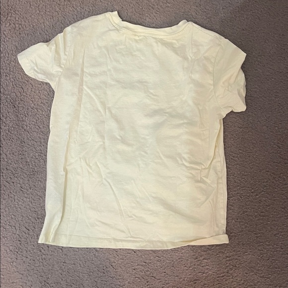 Moschino Yellow Graphic Short Sleeve Tee - Picture 2 of 3